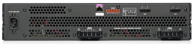 山西JBL SA4-D MA4-D LA4-D 四通道功放 4通道带DANTE/AES67数字功放 DSI功放
