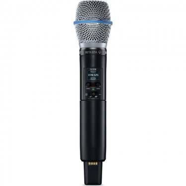 山西Shure SLXD2/BETA87A 舒尔手持无线话筒发射机 数字无线话筒麦克风