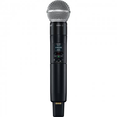 山西Shure SLXD2/SM58 舒尔无线手持话筒发射机 数字无线话筒麦克风