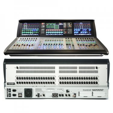 山西声艺,VI2000,48路数字调音台,Soundcraft,数字调音台,声艺调音台,Soundcraft Vi2000,