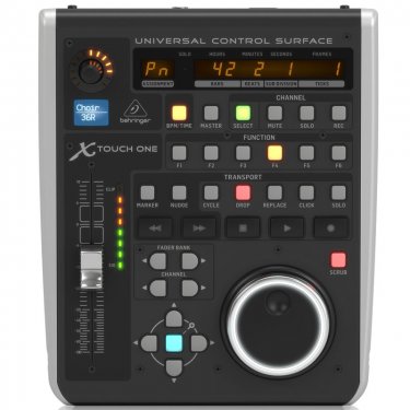 山西百灵达 Behringer X-TOUCH ONE 软件控制器 数字控制台 DAW遥控器 PRO Tools Cubase软件控制