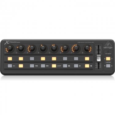 山西百灵达 Behringer X-TOUCH MINI 软件控制器 数字控制台 DAW遥控器 PRO Tools Cubase软件控制台调音台