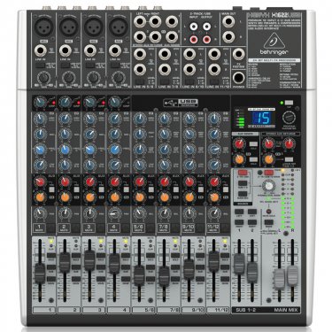 山西百灵达 Behringer X1622USB 模拟调音台 USB声卡调音台 直播K歌调音台