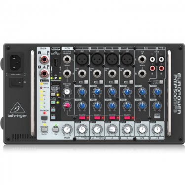 山西百灵达 Behringer PMP500MP3 有源调音台 带功放调音台 模拟调音台 带效果调音台 会