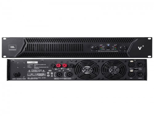 山西JBL V8 功放 卡拉OK功放 KTV双通道会议功放 功率放大器